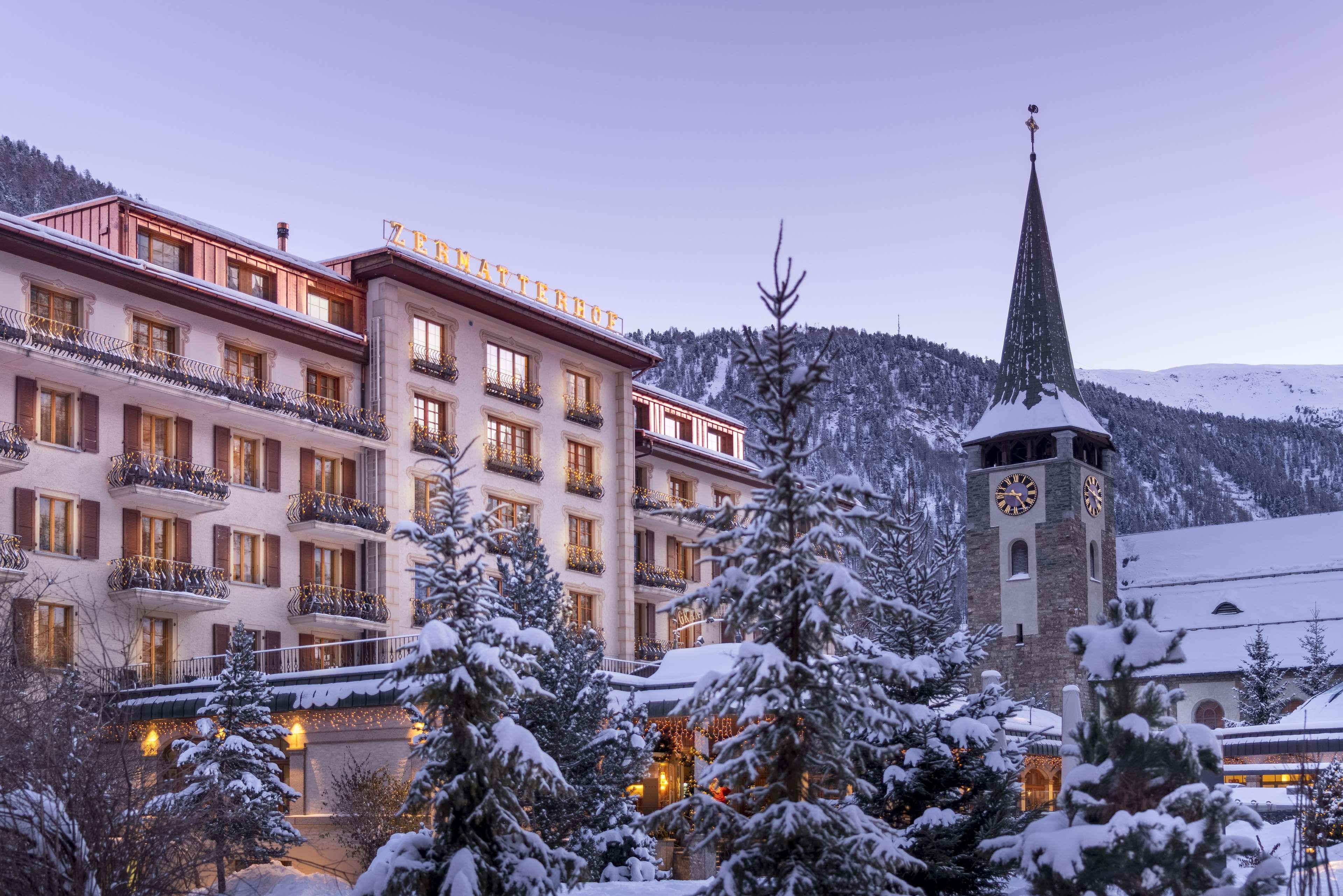 Grand Hotel Zermatterhof Exterior foto